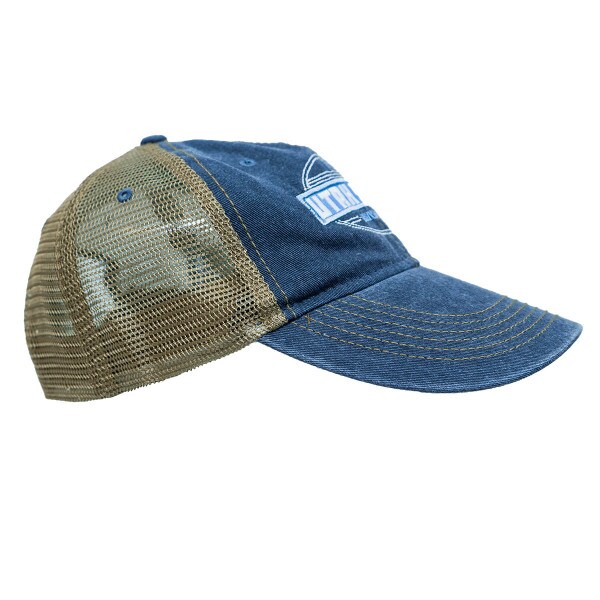 Utah State University, 1888, Hat, Gray, Navy